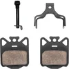 Image de JUEGO PAST.FRENO CAMPAGNOLO DB-310 ORGANICAS NEGRO