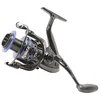 Image de Idel Fishing Reel Runner Max 5000 Moulinet, Noir, Bleu, 6000 Mixte