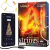 Image de Twinkly Strings USB-C Candle 100 LED, Guirlande LED en Forme de Bougie, Fil Lumineux LED Multicolore RGB, Lumières Saint-Valentin, Compatible avec Alexa, Google Home, USB C, Fil Transparent, 6m
