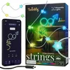 Image de Twinkly Strings USB-C Star 100 LED, Guirlande LEDs en Forme d'Étoile, Fil Lumineux LED Multicolore RGB, Lumières Saint-Valentin, Compatible avec Alexa, Google Home, USB C, Fil Transparent, 6m