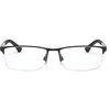Image de EMPORIO ARMANI Ray-Ban homme 3094 Lunettes de soleil, Noir (Black Rubber), 55