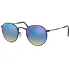 Image de Ray-ban - Mod. 3447 - Lunettes De Soleil Homme, shiny black (shiny black)/Blue Gradient Mirror, taille 50