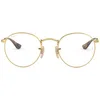 Image de Ray-Ban 3447V, Lunettes de Soleil Homme, Or, 50