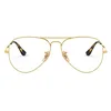 Image de Rayban mixte adulte 0RX 6489 2500 55 Lunettes de soleil, Or (Gold)