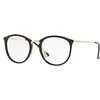 Image de Rayban mixte adulte 0RX 7140 2000 49 Lunettes de soleil, Noir (Shiny Black)