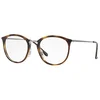 Image de Rayban mixte adulte 0RX 7140 2012 49 Lunettes de soleil, Marron (Havana)