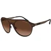 Image de Giorgio Armani 0AR6078, Montures de Lunettes Homme, Marron (Matte Bronze), 45