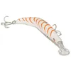Image de Seaspin Buginu 115 Bìu   Leurre Artificiel pour la Pêche au Spinning, Minnow Articulé Flottant 115 mm 13 g   Nage Naturelle, Long Cast, Triples BKK 4X   pour Bar Barracuda Vintage Orange