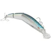Image de Seaspin Buginu 115 Bìu   Leurre Artificiel pour la Pêche au Spinning, Minnow Articulé Flottant 115 mm 13 g   Nage Naturelle, Long Cast, Triples BKK 4X   pour Bar Barracuda Mackerel