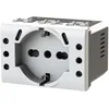 Image de 4Box - Prise encastrée USB P503 compatible avec Bticino® LivingLight  Blanc