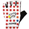Image de Santini Tour De France Official GPM Leader Short Gloves XL
