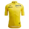 Image de Santini Maillot de cyclisme à manches courtes pour homme Tour de France, General Leader Jersey Fan Line XXL, XXL
