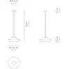 Image de Lampe à poser LED rechargeable Zafferano Pina 3K, gris foncé, IP54