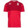 Image de Kappa - T-Shirt Ayba 8 AS Monaco 24/25 pour Garçon - Rouge - Taille 8Y