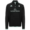 Image de Kappa ABLAS Pro 8 FC Metz Sweat FCM | Homme | Taille 8Y | Noir/Vert Eau
