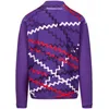 Image de Kappa Sweatshirt Fiorentina Ablaspre Pro 8 Officiel Football Violet Homme (FR/ES, Alpha/Lettres, M, Taille Normale, Taille Normale, Violet)
