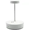 Image de Zafferano, Lampe Swap Mini, Lampe de Table Rechargeable et Sans Fil avec Contrôle Tactile, Adaptée pour le Salon et l'Extérieur, Dimmer, 2700 K, Hauteur 14,8 cm, Couleur Blanc