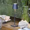 Image de Luminaire rechargeable Zafferano Poldina micro, IP65 gris foncé