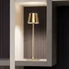 Image de Luminaire rechargeable Zafferano Poldina micro intérieur doré brillant