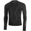 Image de UYN Homme Elevatyon Biomorph UW Chemise Long_SL. Turtle Neck Vêtements De Course Tricot Corps