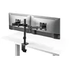 Image de Superior Electronics Support Double écran de Table 17"-32" | Montage sur Bureau | Bras réglable avec Rotation 360° | Compatible VESA 75 x 75 100 x 100 | Charge 9 kg pour Moniteur | SUPSPC002