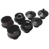 Image de KIT Bussole per Adattatori Forcelle LEFTY Nero - 7 Pezzi