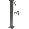 Image de Fonderia Bongiovanni Fontaine à Colonne modèle Sidney avec Robinet en Laiton Bruni pour terrasse de Jardin à la Maison