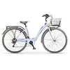 Image de MBM Agora' Mono 28' Acc 6V, vélo Mixte Adulte, Bleu A25, XX