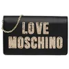 Image de Love Moschino femme sac bandouli re black - gold