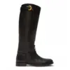 Image de Weekend Max Mara pour femme. 2525796015600 Bottes en cuir Visby noires (38), Plat, Lacets, Casuel, Classique