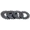 Image de Miche sppia08b22000 Pignon Piste, Noir/Gris, 22 Dents