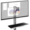 Image de Techly ICA-PLW 01 support mural d'écran plat 68,6 cm (27") Argent - Supports muraux d'écrans plats (8 kg, 38,1 cm (15"), 68,6 cm (27"), 75 x 75 mm, 100 x 100 mm, Argent)