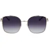 Image de Liu Jo Lunettes de Soleil LJ155S Shiny gold 57/19/140 Femme