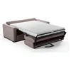 Image de Canapé convertible express - MARIUS - Tissu Beige - matelas 14cm - 190 x 100 x 87 cm