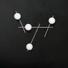 Image de miloox by Sforzin Applique murale Mikado, cipria/blanc, à 4 lampes, verre, métal