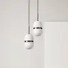 Image de miloox by Sforzin Suspension Domu, Ø 15 cm, bronze/blanc, verre, GX53