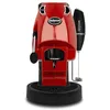 Image de Didiesse Baby Frog Coffee & Tea Machine à café à dosettes avec mousseur à lait et double porte-dosettes pour café et thé, faible consommation 450 W, distributeur d'eau chaude (rouge plein)