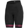 Image de Alé Cycling Short de Cyclisme PRR Strada pour Femme, Noir/Rose Fluo, Taille L