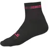 Image de Alé Cycling Logo Q-Skin Chaussettes de Cyclisme Noir/Rose Fluo Taille M 40-43, Black Fluo Pink