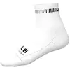 Image de Alé Cycling Logo Q-Skin Chaussettes de cyclisme Blanc/noir Taille M 40-43, White/Black