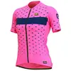 Image de ALE Dames Stars Maillot de Cyclisme, Rose, S