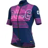 Image de ALE SS Prr Horizon T-Shirt pour Femme, Bleu/Violet