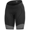 Image de Short de cyclisme femme sans bretelles ALE' PR-S MASTER 2.0 noir-blanc - XS