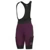 Image de Short de cyclisme ALE' OFF ROAD - GRAVEL STONES CARGO prune - M