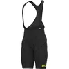 Image de PRR Sella Plus Cuissard à bretelles pour homme 4H Shammy, Black/Yellow, Taille S