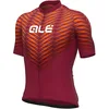 Image de ALE' Alé Cycling Thorn Maillot à manches courtes pour homme Rouge/orange
