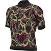 Image de Alé Cycling Woodland 2022 Maillot de cyclisme à manches courtes pour homme Olive/rose