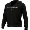 Image de ALE' Alé Plush Jacket Sweatshirt à Capuche, Noir, L Homme