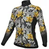 Image de ALE Femme Hibiscus Maillot de Cyclisme, Uni, S