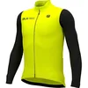 Image de Alé Cycling Maillot à Manches Longues Solid Fondo 2.0 pour Homme, Jaune Fluo, XXL